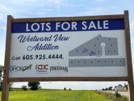 LOTS FOR SALE – Westward View Addition Freeman, SD